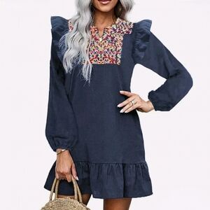 Kirundo Embroidered Dress